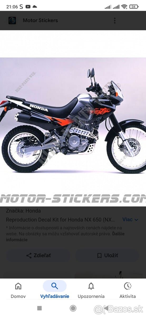 ▶️▶️  Honda nx 650 dominator ▶️▶️