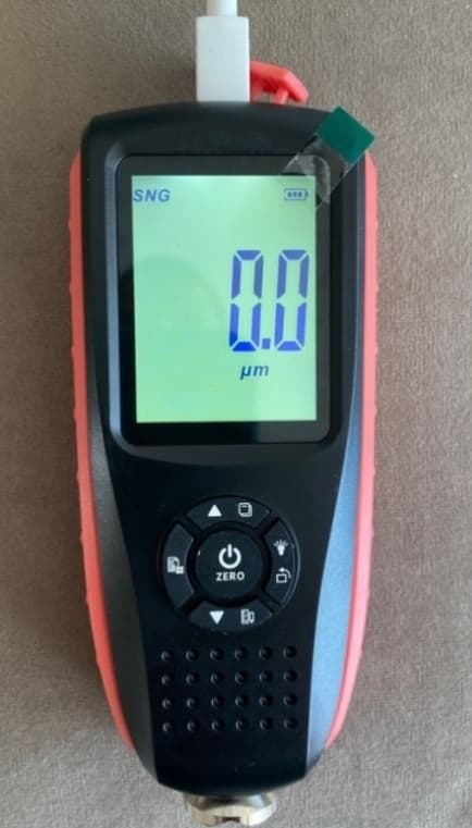 Nový - kvalitný Merač hrúbky laku, Tester laku , Povlakomer