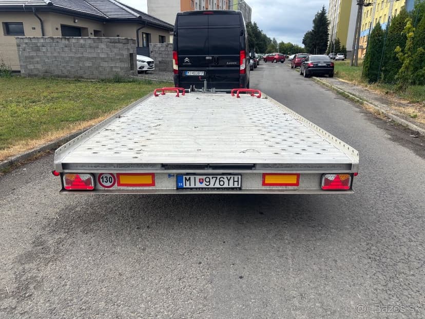 Predám hliníkový autoprepravník Gromex 2700 kg