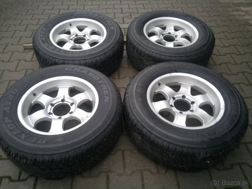Elektrony Toyota Land Cruiser 6x139,7 r17, letne 4x4 pneu 26