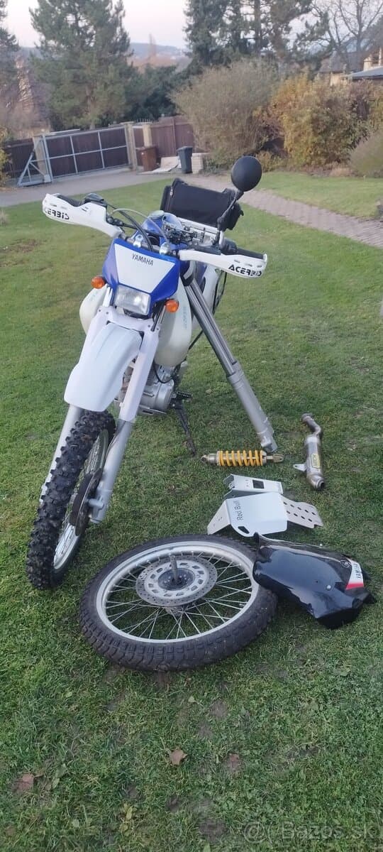 Yamaha TTRE , Yamaha TT , Yamaha TTR , podvozek TTR