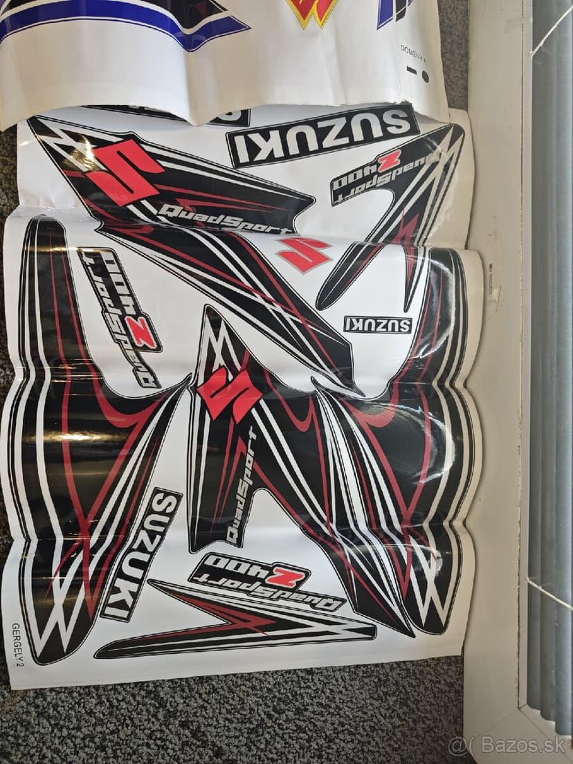 Suzuki LTZ 400 Original nalepky