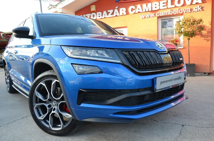 Škoda Kodiaq RS 2,0TDi 176KW AT7 4x4 Virtual cocpit
