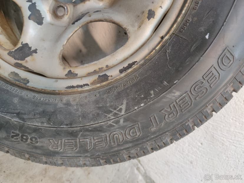 Rezervné koleso 5x139,7 R15