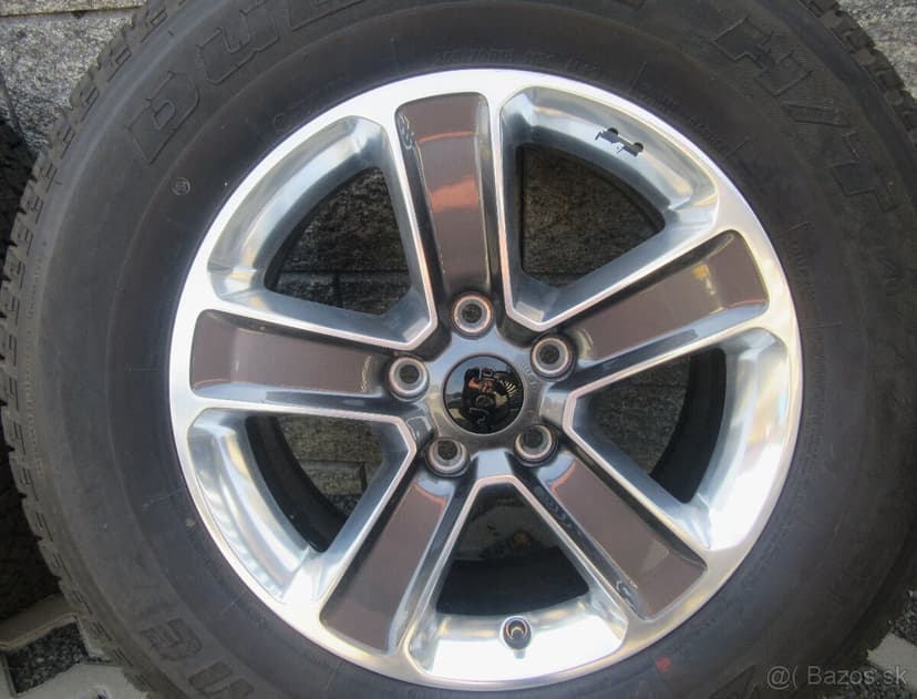 R18 Letná sada JEEP WRANGLER rozteč 5x127 255/70R18
