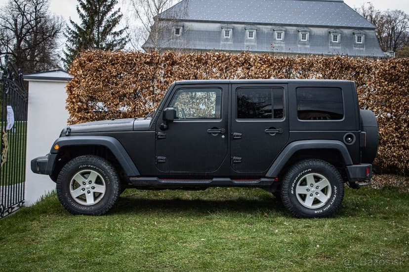 Jeep Wrangler 2.8 CRD Unlimited, 1.majiteľ, SK-auto, nelak