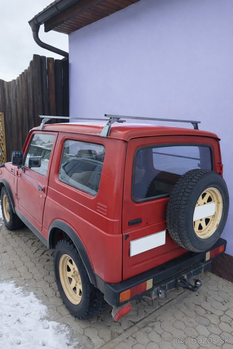 Predám Suzuki Samurai SJ 1.3 – 80 000 km – 4x4 – 2 700 €