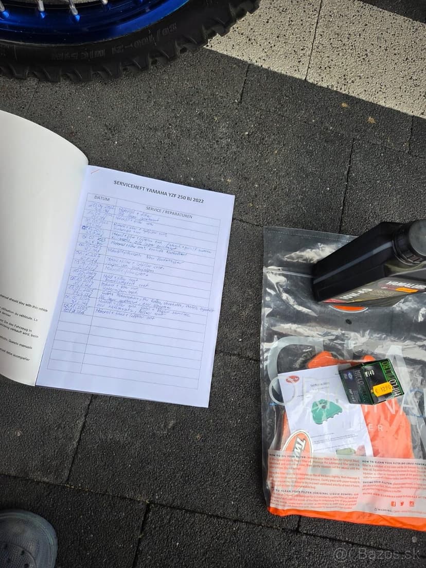 Yamaha yzf 250 rv22 zachovaly stav. 350,450 SXF FC rmz kxf