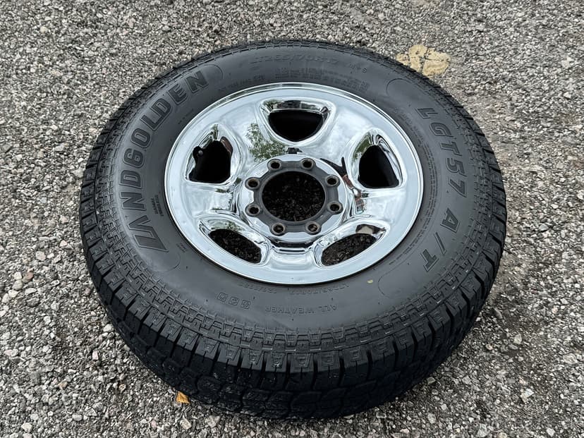 17" 8x165 DODGE RAM 2500 3500 CHROM ORIGINÁL