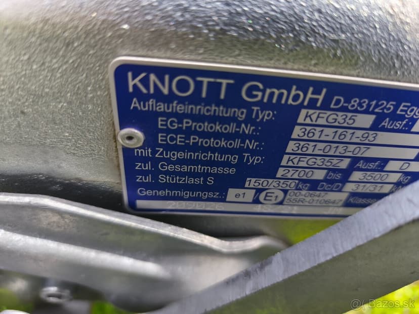 Hengr,Vozík,Vlek,3500 Kg Odpočet DPH,VDI 2700