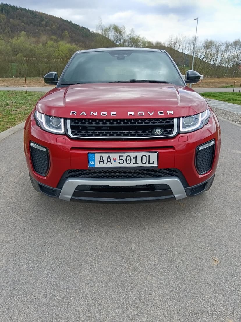 Predám range rover evoque 80.000km