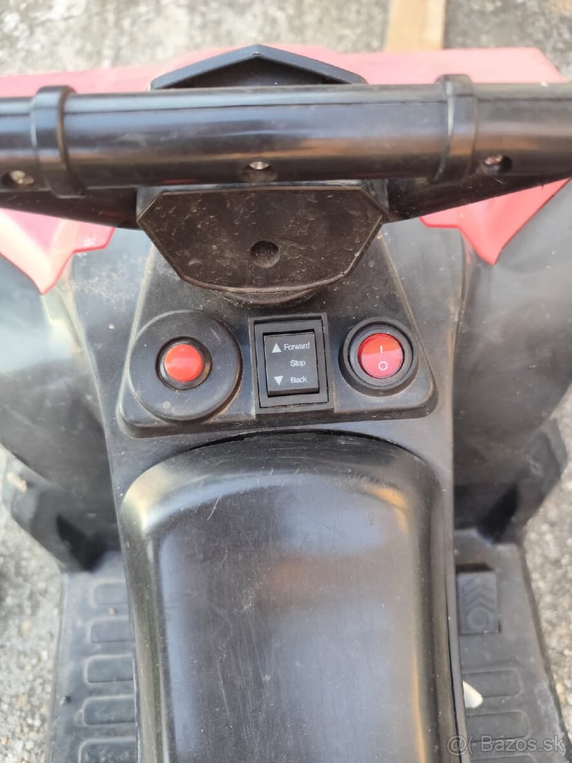 Detská elektrická štvorkolka    do 3 rokov