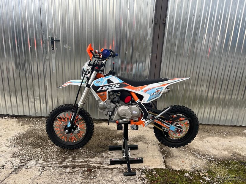 Pitbike asix xb27 125cm3 14/12 el start + zaruka