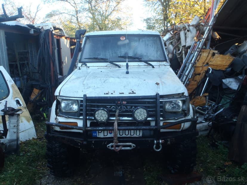 Toyota Land Cruiser typ 73, r.v. 1985, 3L