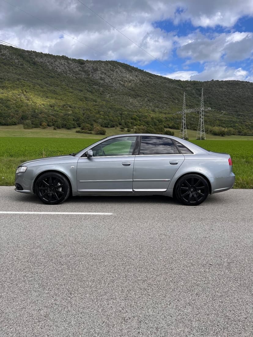 Audi A4 B7 2.0 TDI 3x S-line – vymením za 4x4 vhodné do lesa