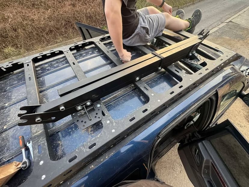 Offroad - držák hamaky na střechu CAD/DXF/STL