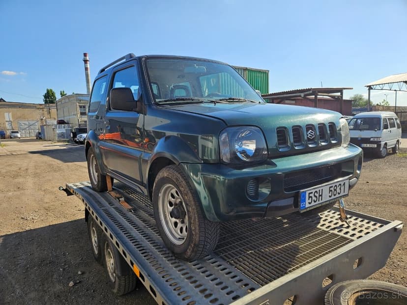 Suzuki Jimny - náhradní díly - CZ, Slaný - vrakoviště