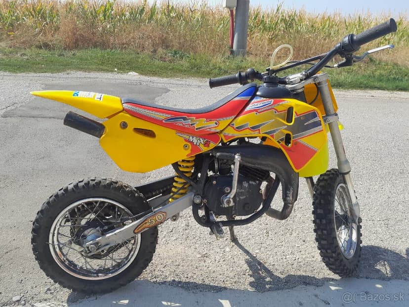 DETSKÝ TALIANSKY MOTO ROMA MRX2 50CCM 2TAKT AUTOMAT