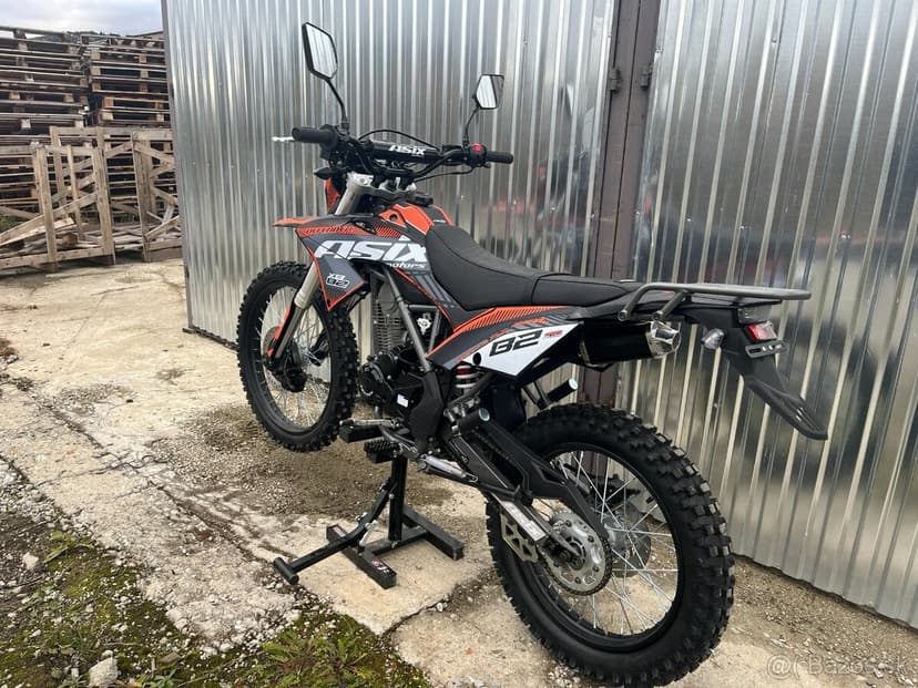 Cestné enduro DEFENDER Asix 250 cm3 - kolesá 21/18 + Štartér