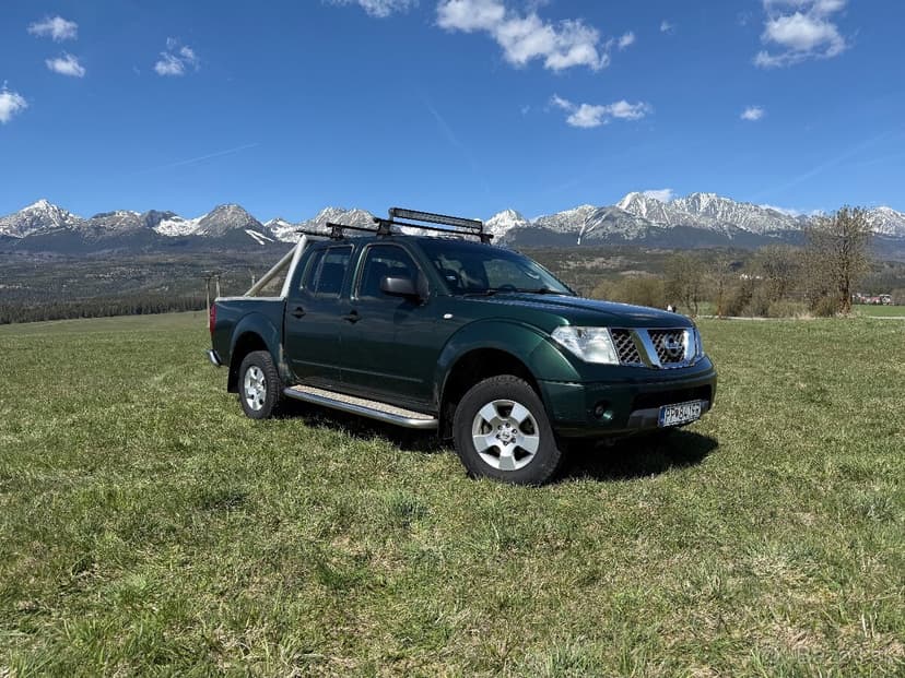 Nissan Navara 2.5 dCi 128kW 2006 vyvarené šasi