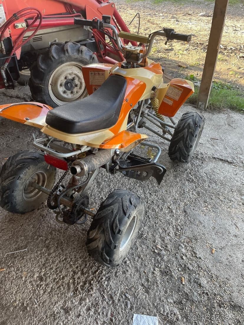 Vymenim štvorkolku ATV 110 za babetu 210 alebo 207