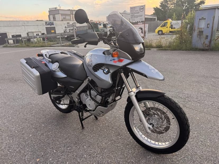 2001 BMW GS 650 F DAKAR, naj. 56500 km, po servisu