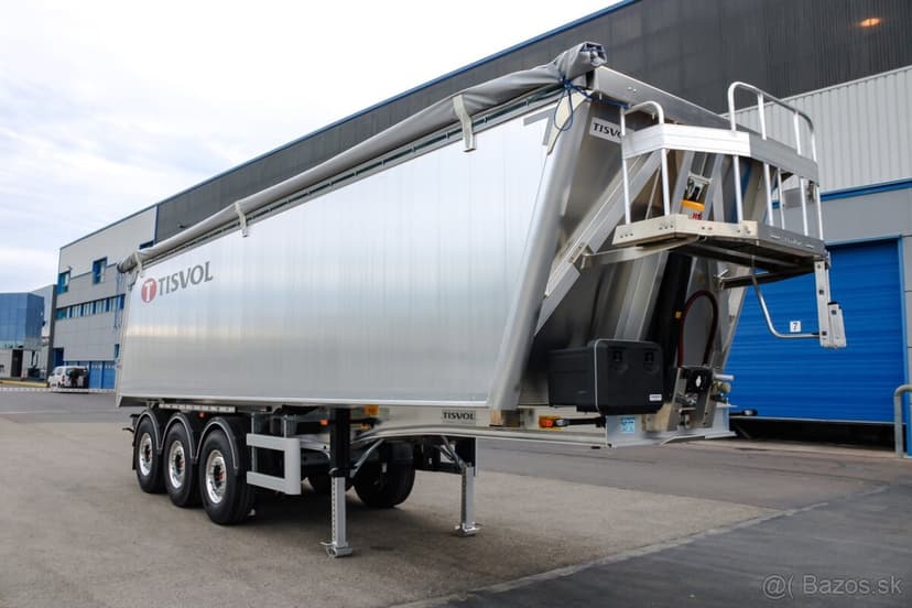 Sklápací náves - Tisvol 43m3 5300kg Ihňed k odberu