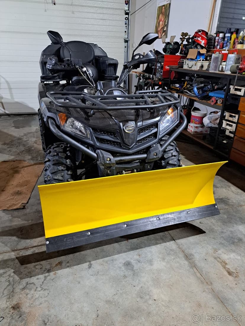 Snežný pluh na štvorkolku/malotraktor