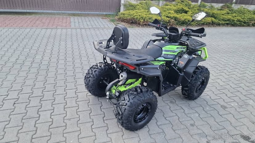 Dětská čtyřtaktní čtyřkolka ATV RockRider 125ccm zelena