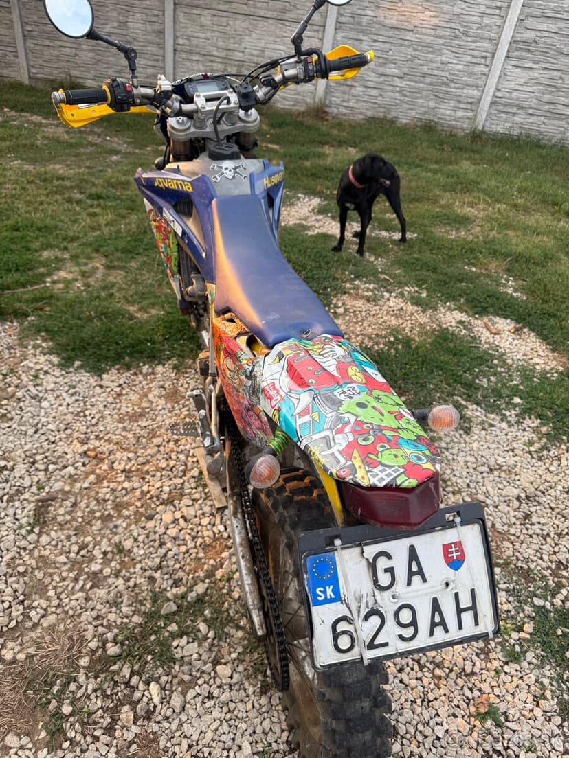 Husqvarna TE450 , offroad, motokros, enduro