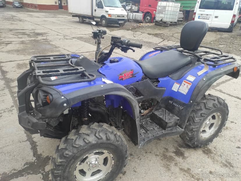 ATV Hisun 500 komplet ale bez motora
