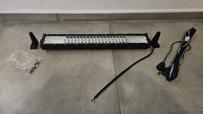 200W 5D LED RAMPA + KABELÁŽ