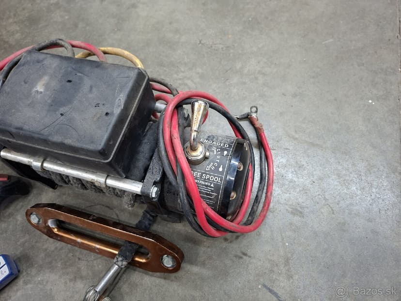 Elektricky navijak offroad,odtahovka