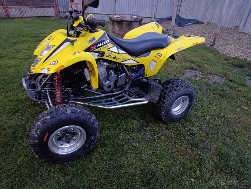 Suzuki LTZ400 na ŠPZ