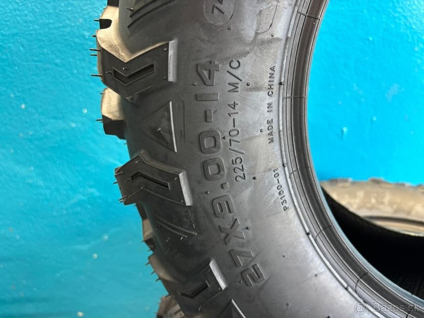 27x9-14 ATV pneumatika OBOR