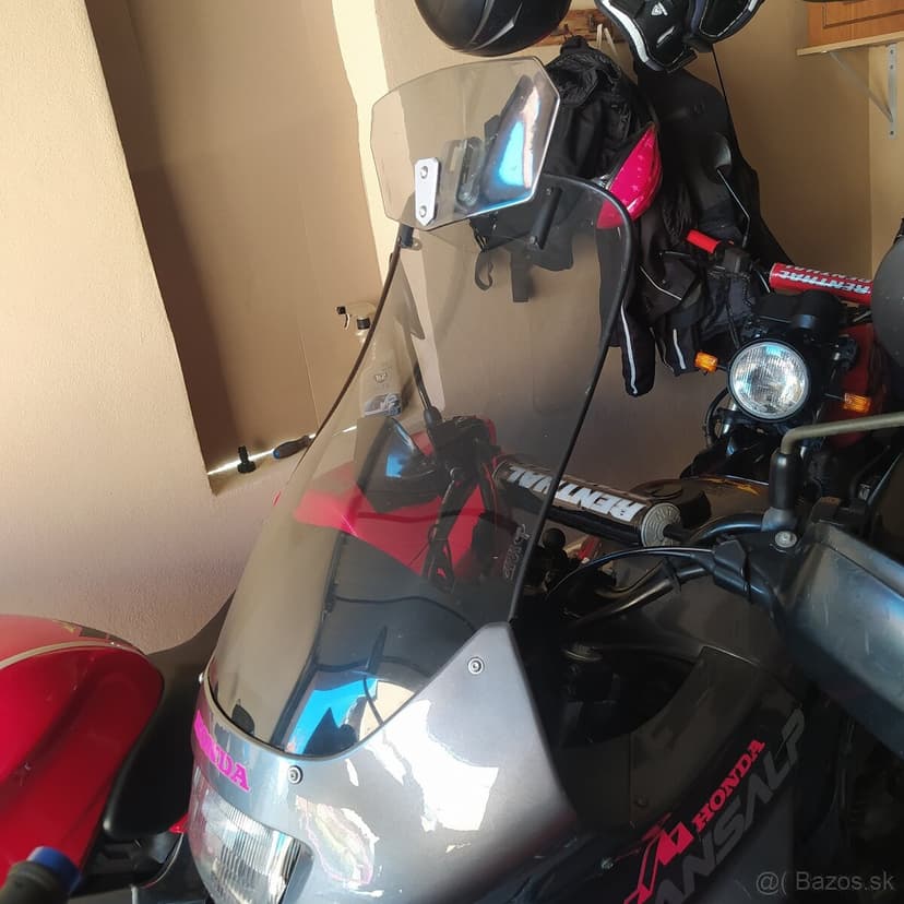 ✴️✴️ Honda transalp -plexi GIVI+deflektor✴️✴️.,