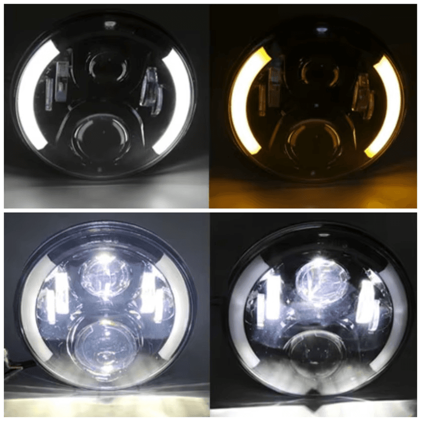 Predné 178mm LED Svetlá
