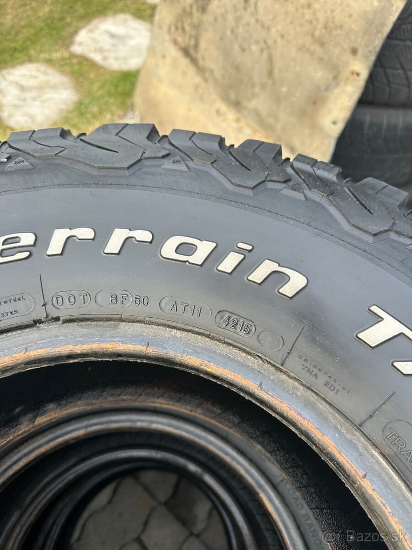 Pneumatiky bf goodrich 31 r15 off road