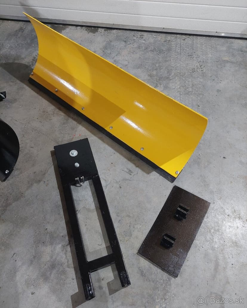 Snežný pluh, radlica na štvorkolku