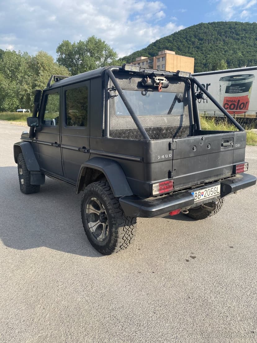 Mercedes G trieda 400 CDI Limited C.B.ONE