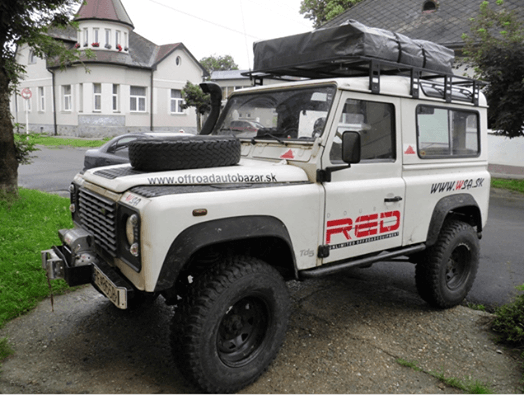 rozširovacie podložky na land rover