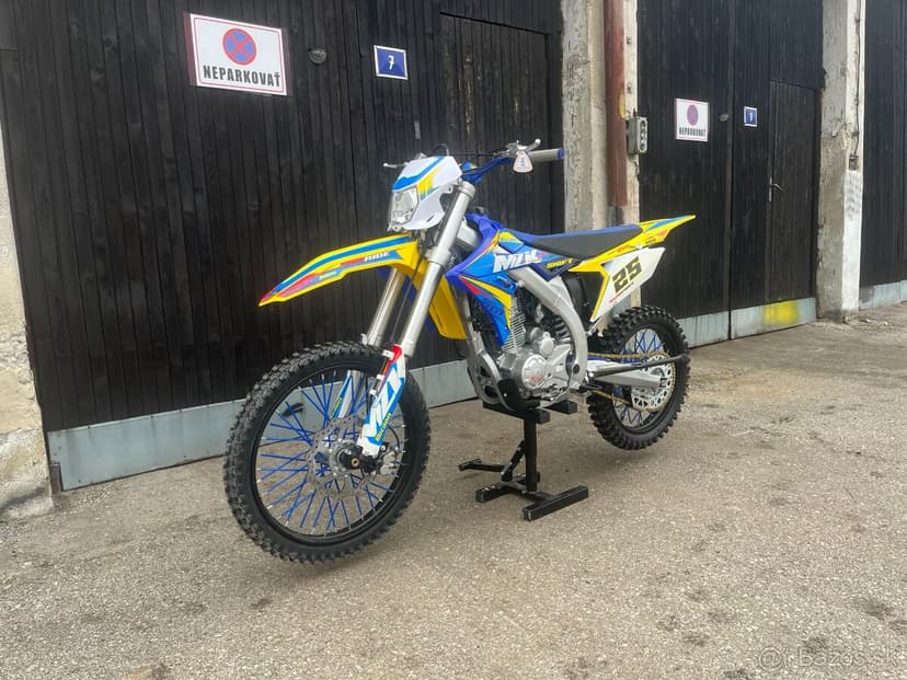 Enduro Mikilon MZK 250cm3 kolesá 21/18 + Štartér