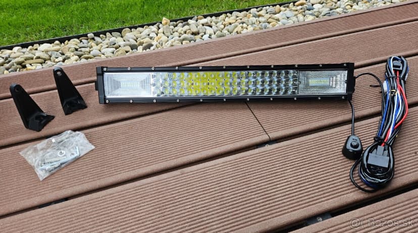 300W 7D LED RAMPA + KABELÁŽ