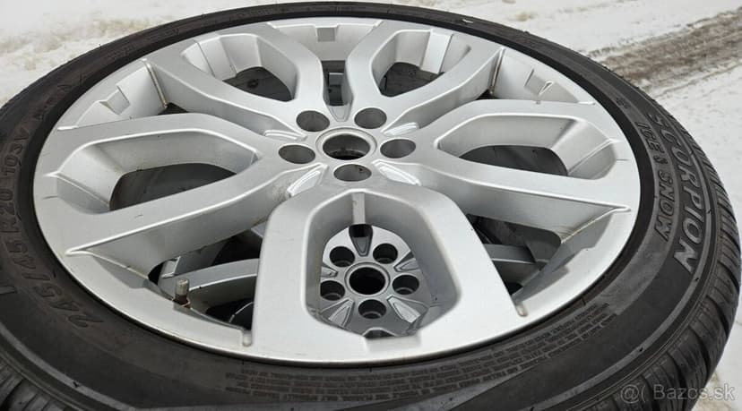 Originální ALU kola Land Rover 20" 5x108 – Pirelli