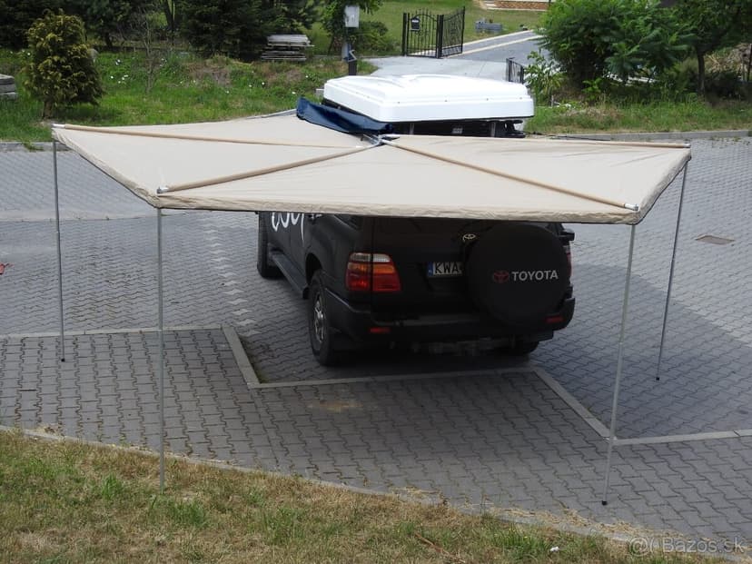 Markiza na auto bočná ,180° a 270°