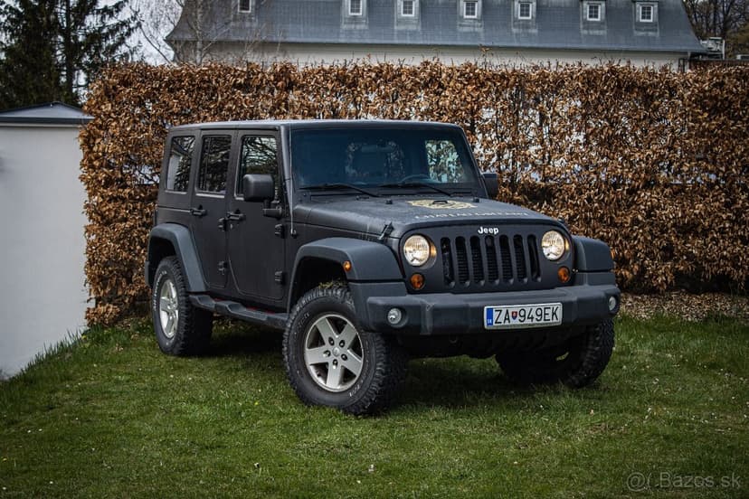 Jeep Wrangler 2.8 CRD Unlimited, 1.majiteľ, SK-auto, nelak