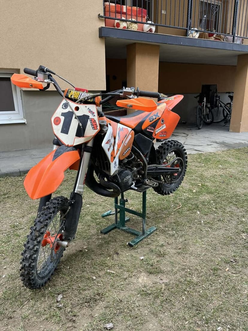 Ktm sx 65 vysoký výkon športová hlava