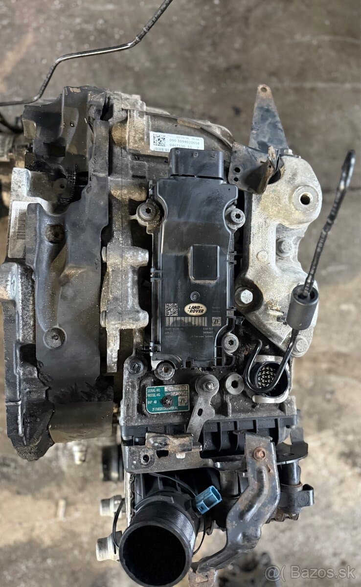 Land Rover ZF 9HP48 automatická prevodovka & rozvodovka