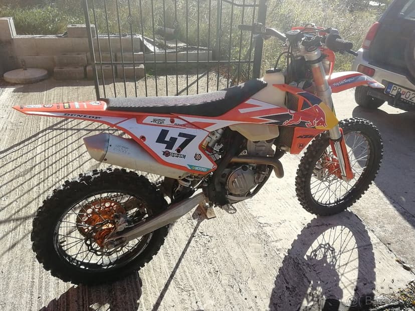 KTM  EXC 350 F 2018 V TOP stave