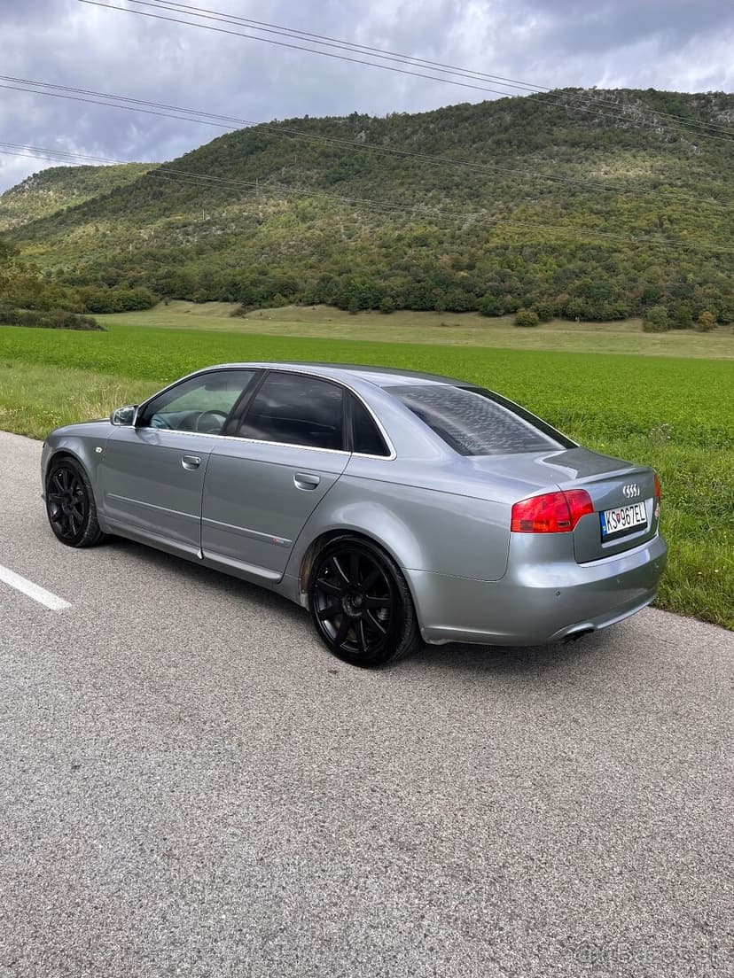 Audi A4 B7 2.0 TDI 3x S-line – vymením za 4x4 vhodné do lesa